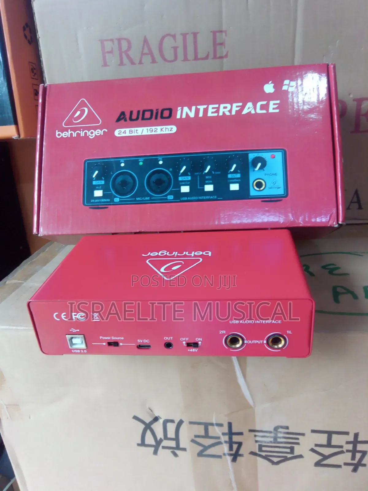 Beringer Sound Card With Usb Audio Interface