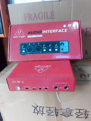 Beringer Sound Card With Usb Audio Interface