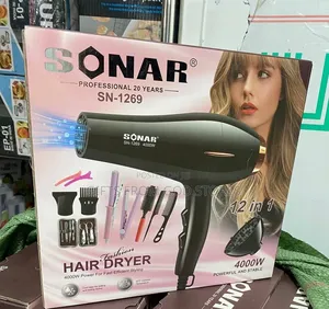 Sonarsilk Hair Dryer Complete Set