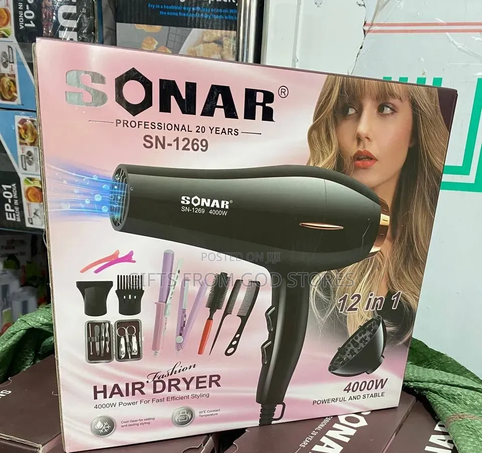 Sonarsilk Hair Dryer Complete Set