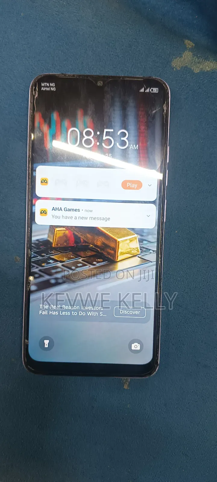Tecno Pop 7 Pro 64 GB Blue