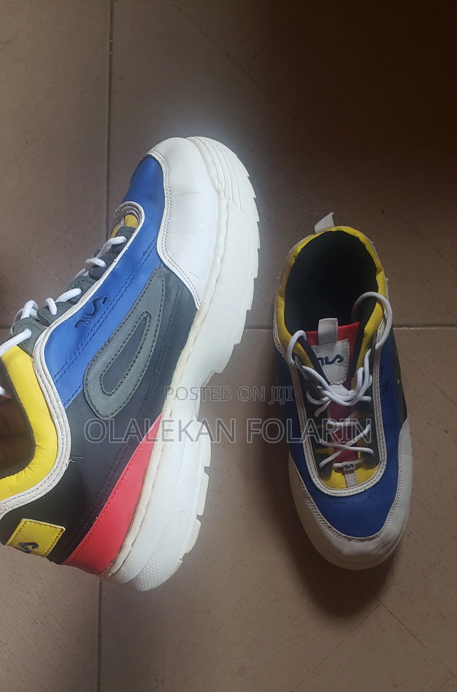 Fila Chunky Multicolor Sneakers - Size 45-46