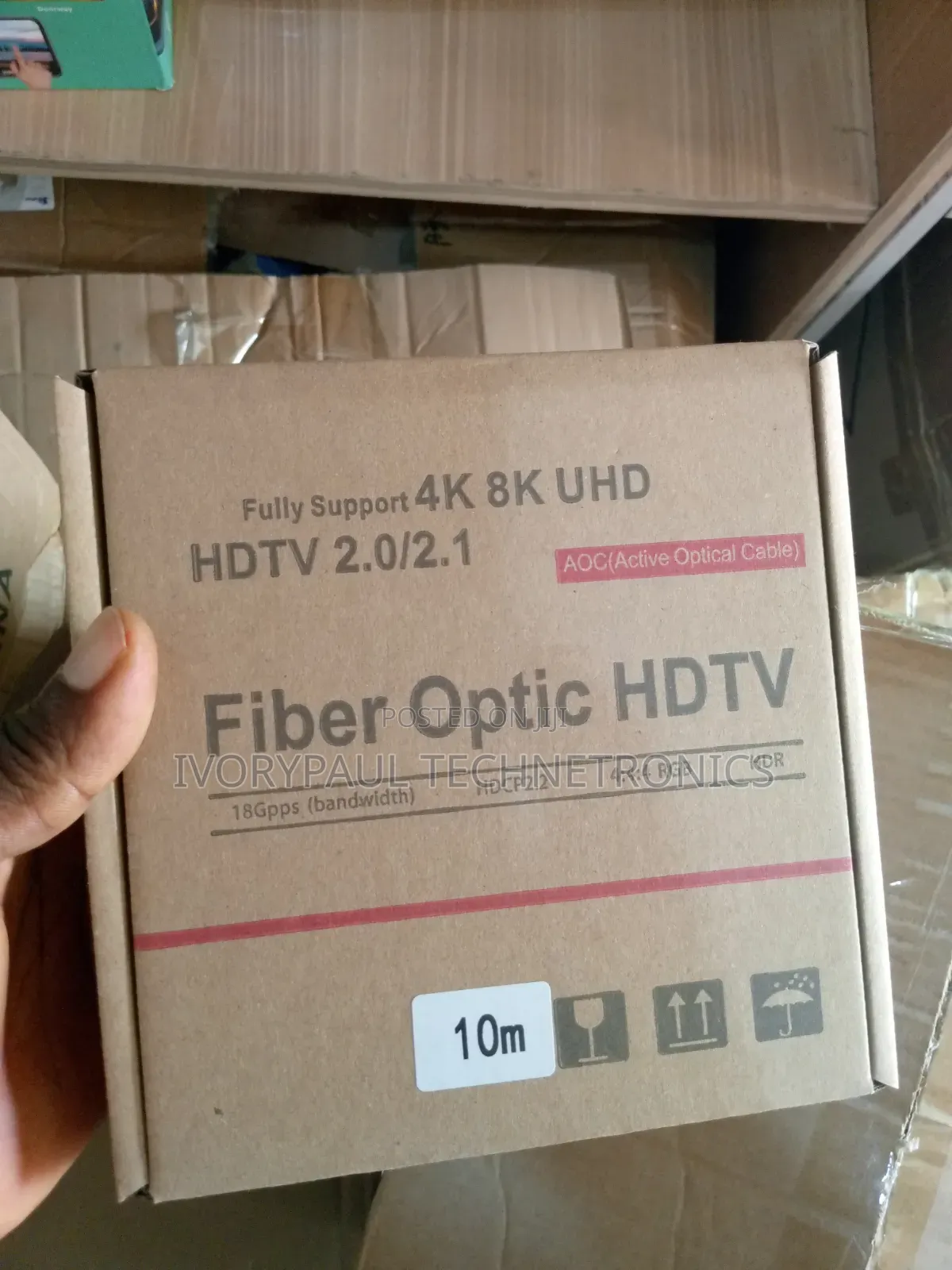 10m Fibre Optic Hdmi Cable