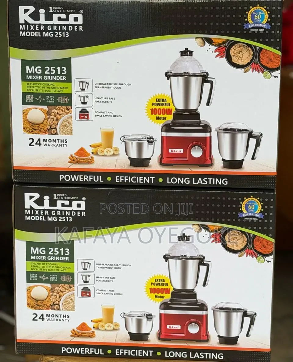 Powerful, Efficient and Long Lasting Blender