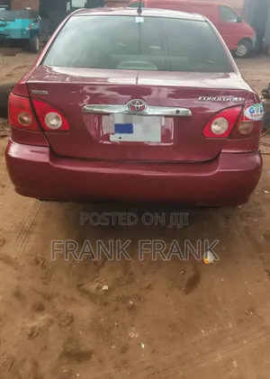 Toyota Corolla 2007 Red