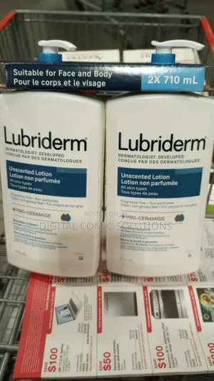 Lubriderm Pro-Ceramid Unscented Lotion -710ml