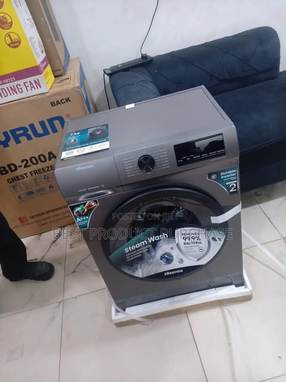 Efficient 7kg Hisense Front Load Washing Machine