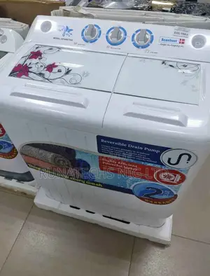 Scanfrost Manual Washing Machine With Dryer Used.