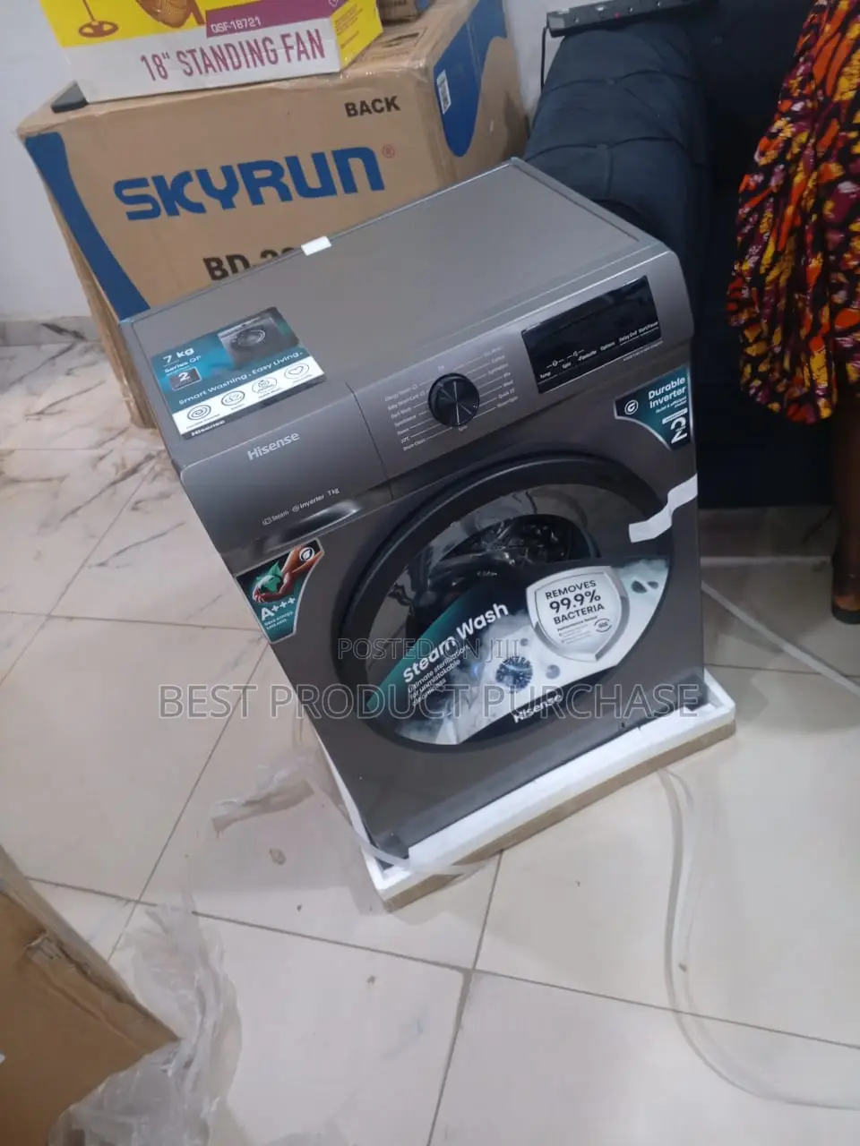 Modern Hisense 7kg Front Load Washing Machine