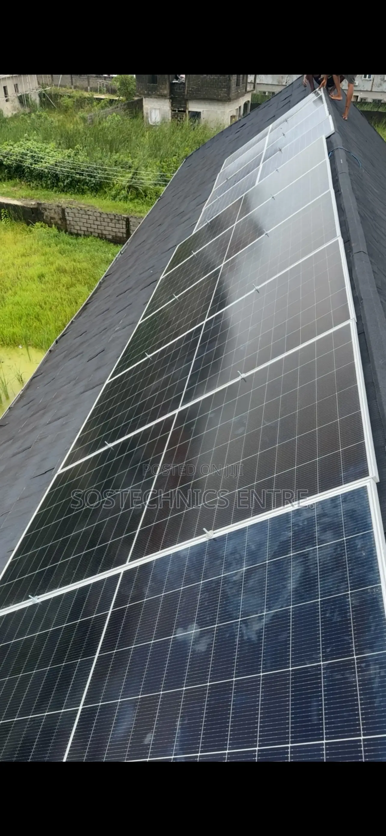 650w Biofacial Solar Pannel