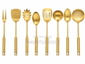 Gold Kitchen Utensil Set- 1pc