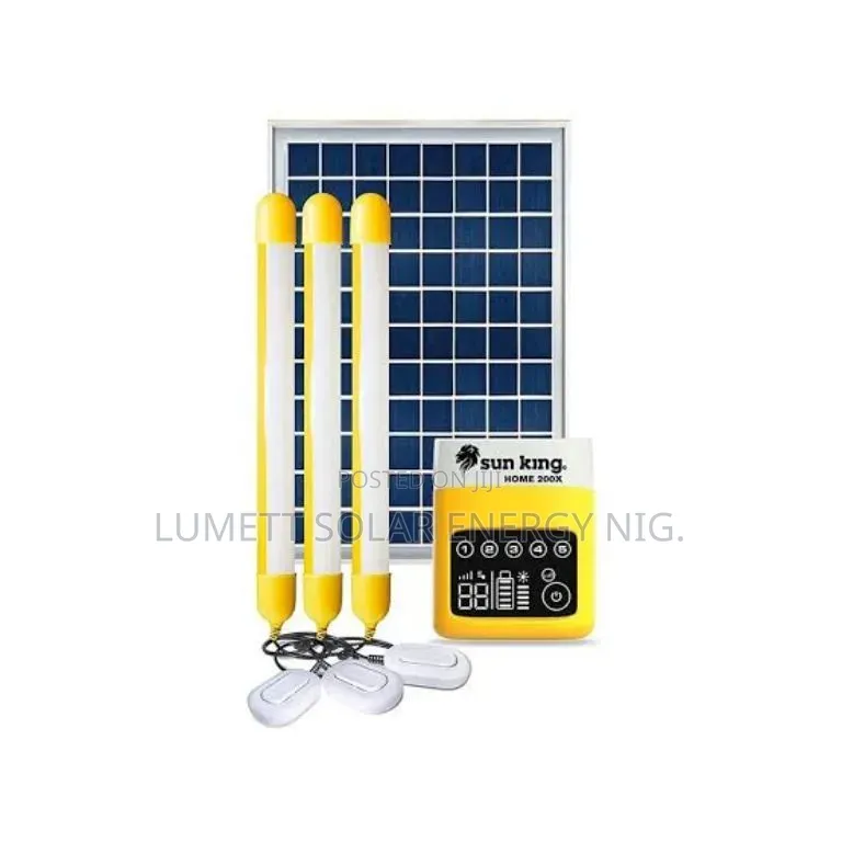 Sunking Home 200x Solar Lighting Phone Charging System