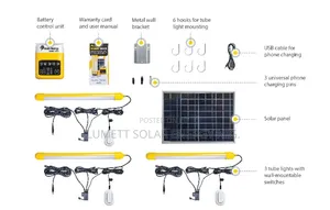 Sunking Home 200x Solar Lighting Phone Charging System