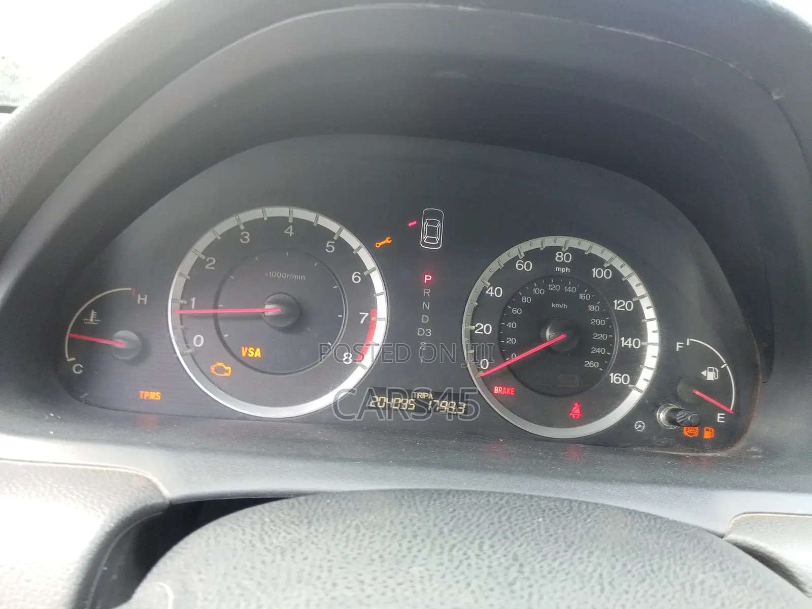 Honda Accord 2009 Black