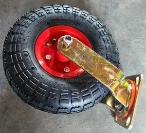 10-Inch Pneumatic Caster Wheel Features