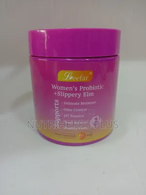 Leefar Women’S Probiotic + Slippery Elm Gummies; Healthy Vaginal Flora
