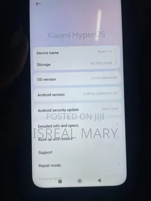 Xiaomi Redmi 15 256 GB Purple