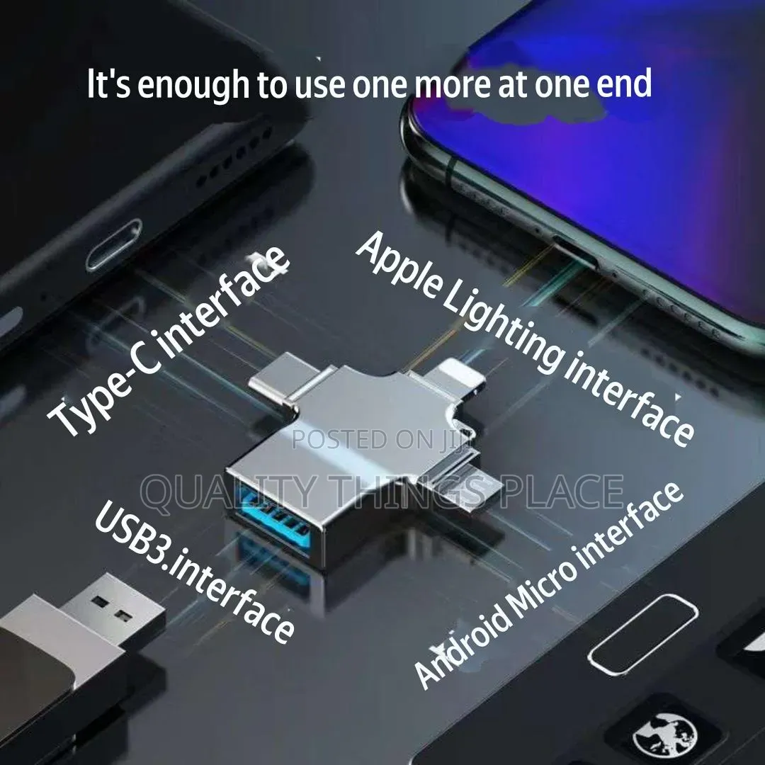 3 in 1 Usb Adapter
