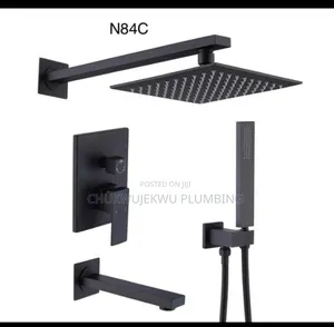 Black Condet Shower