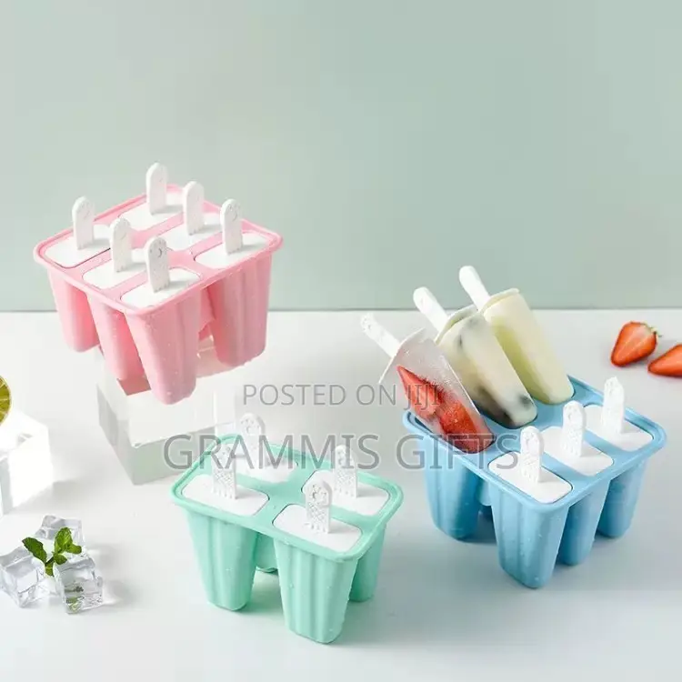 4-Cell Silicone Ice Pop