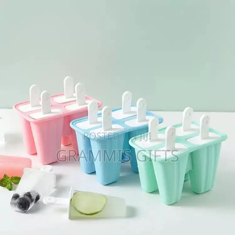 4-Cell Silicone Ice Pop
