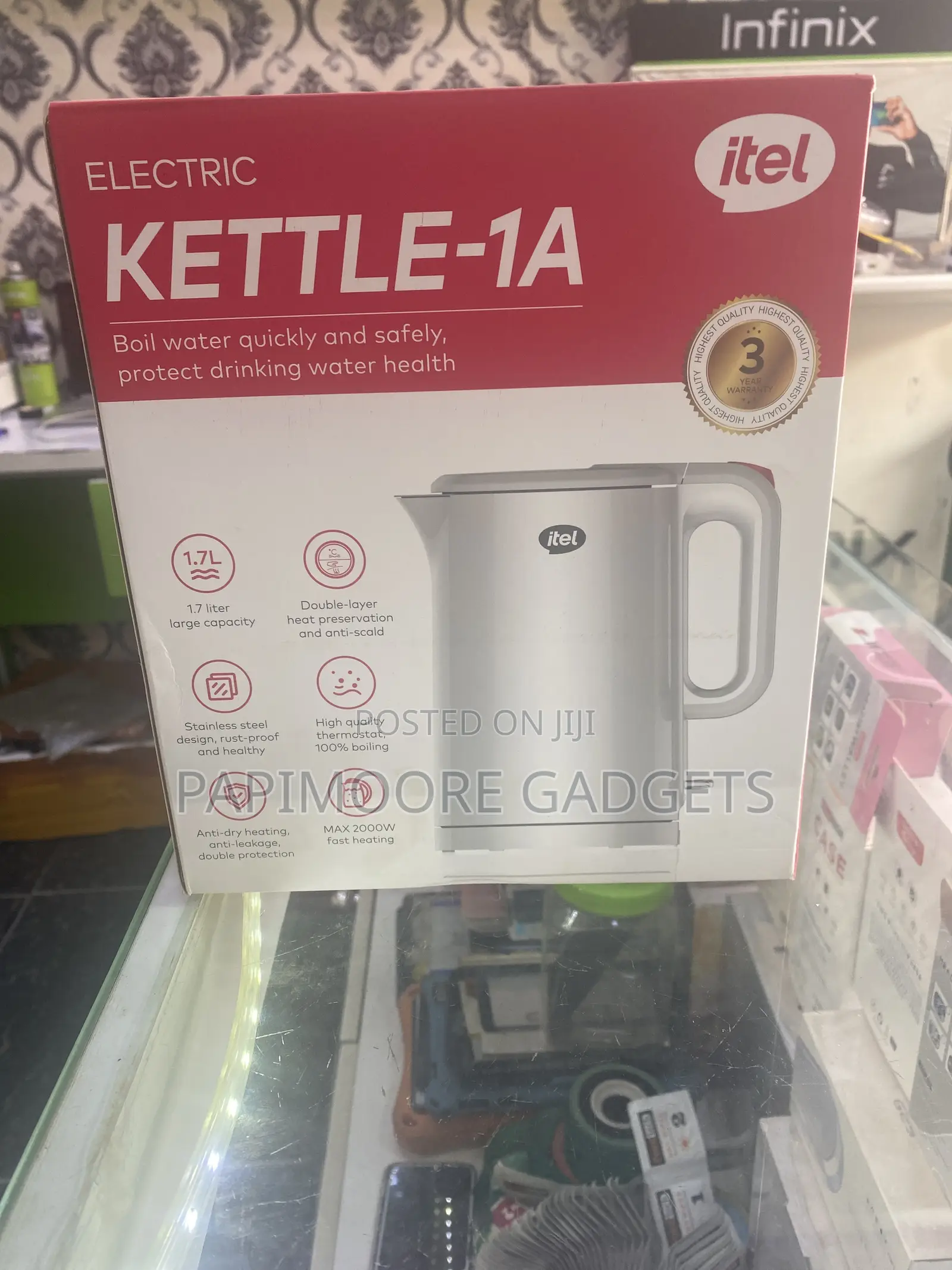Original Itel Electric Kettle