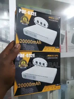 Poe-632e Mini Dc Ups Multifunctional Network Power Bank
