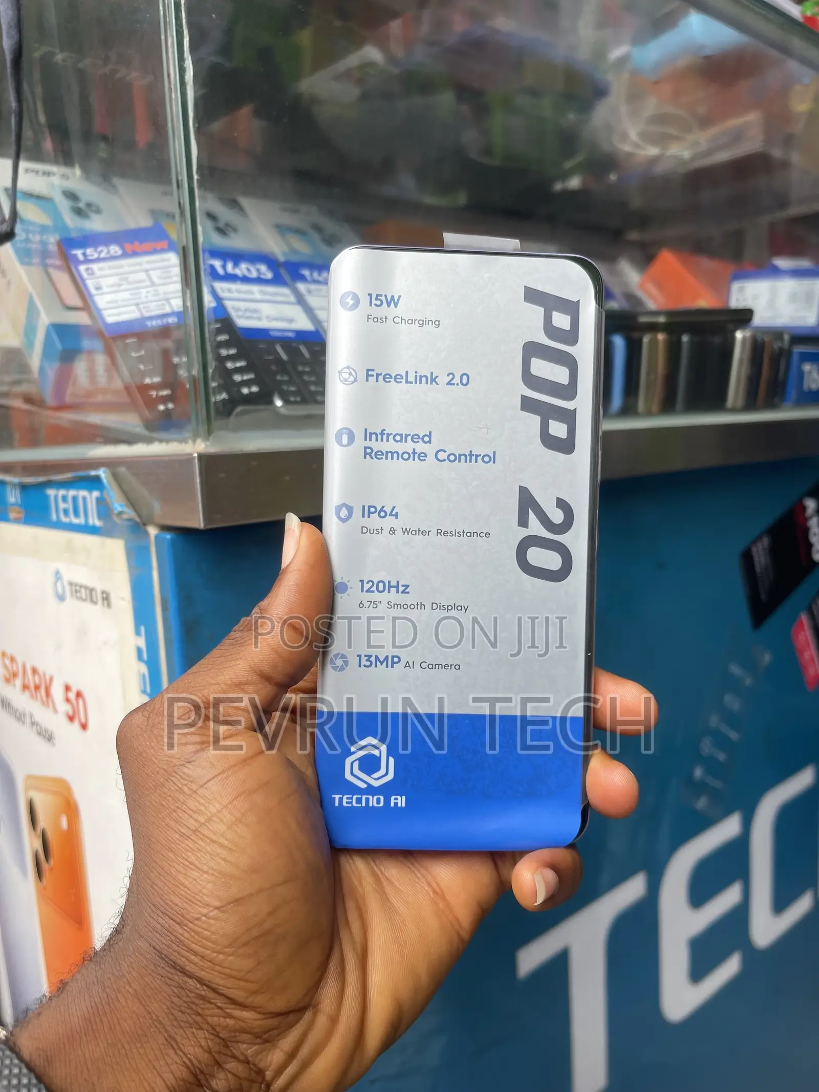 New Tecno Pop 20 64 GB White