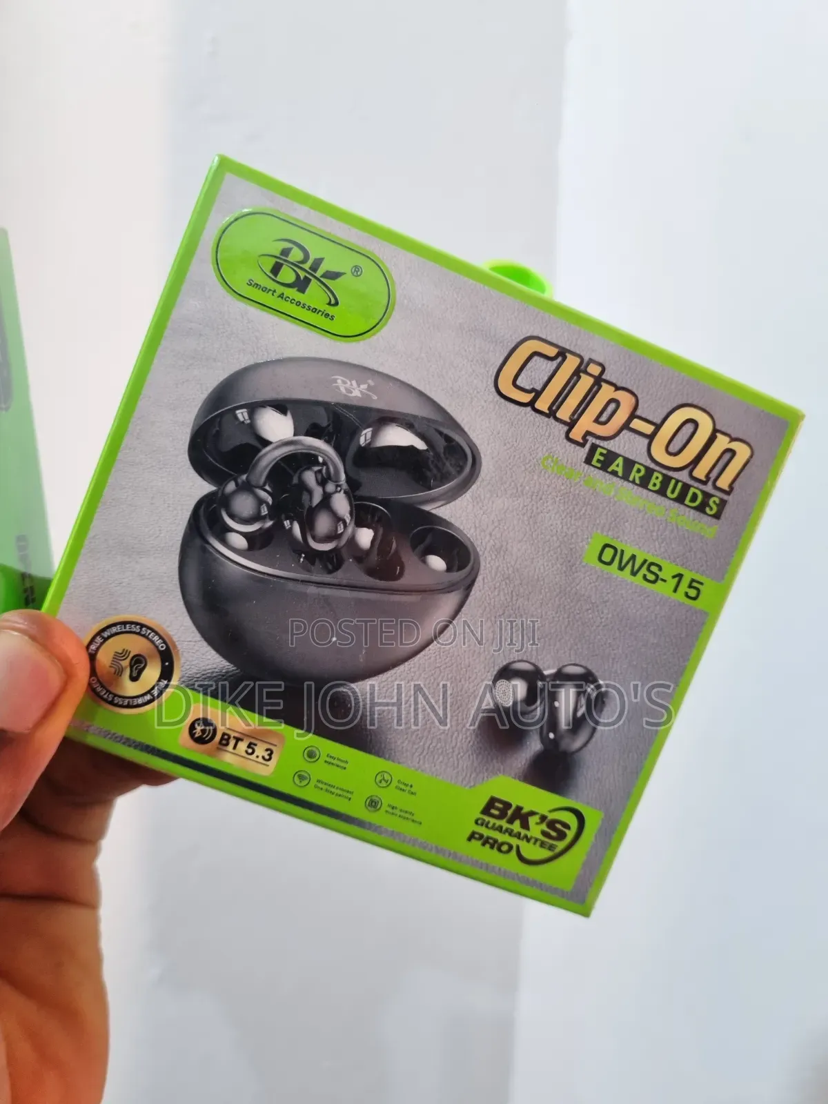 Bk Clip on Bluetooth