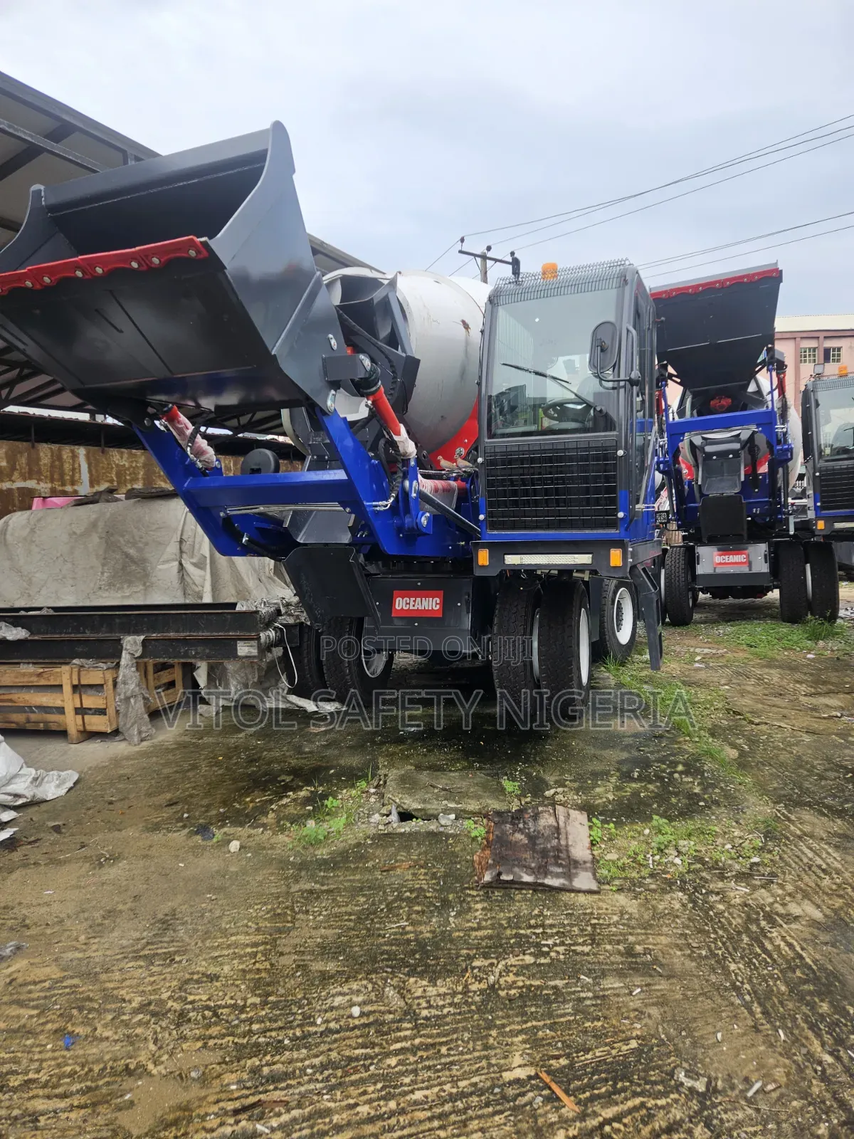 6cubic Oceanic Mobile Selfloading Concrete Mixer