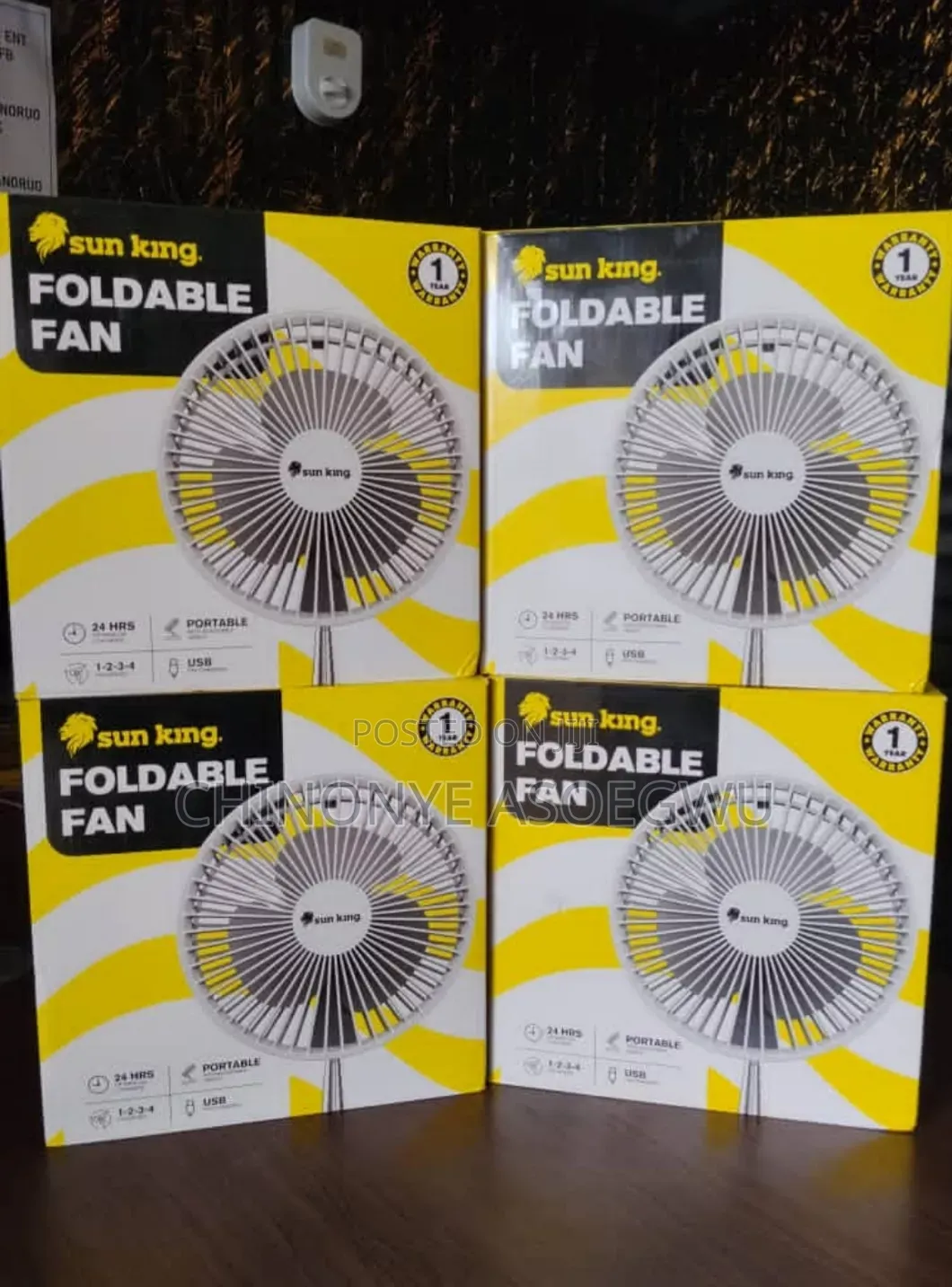 Sunking Foldable Fan