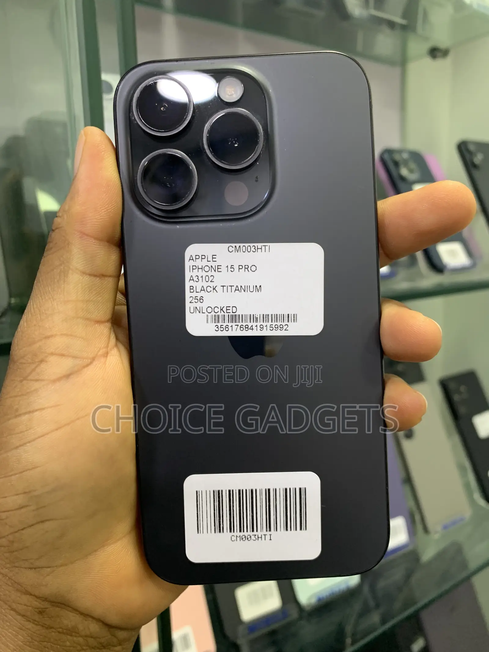 Apple iPhone 15 Pro 256 GB Black