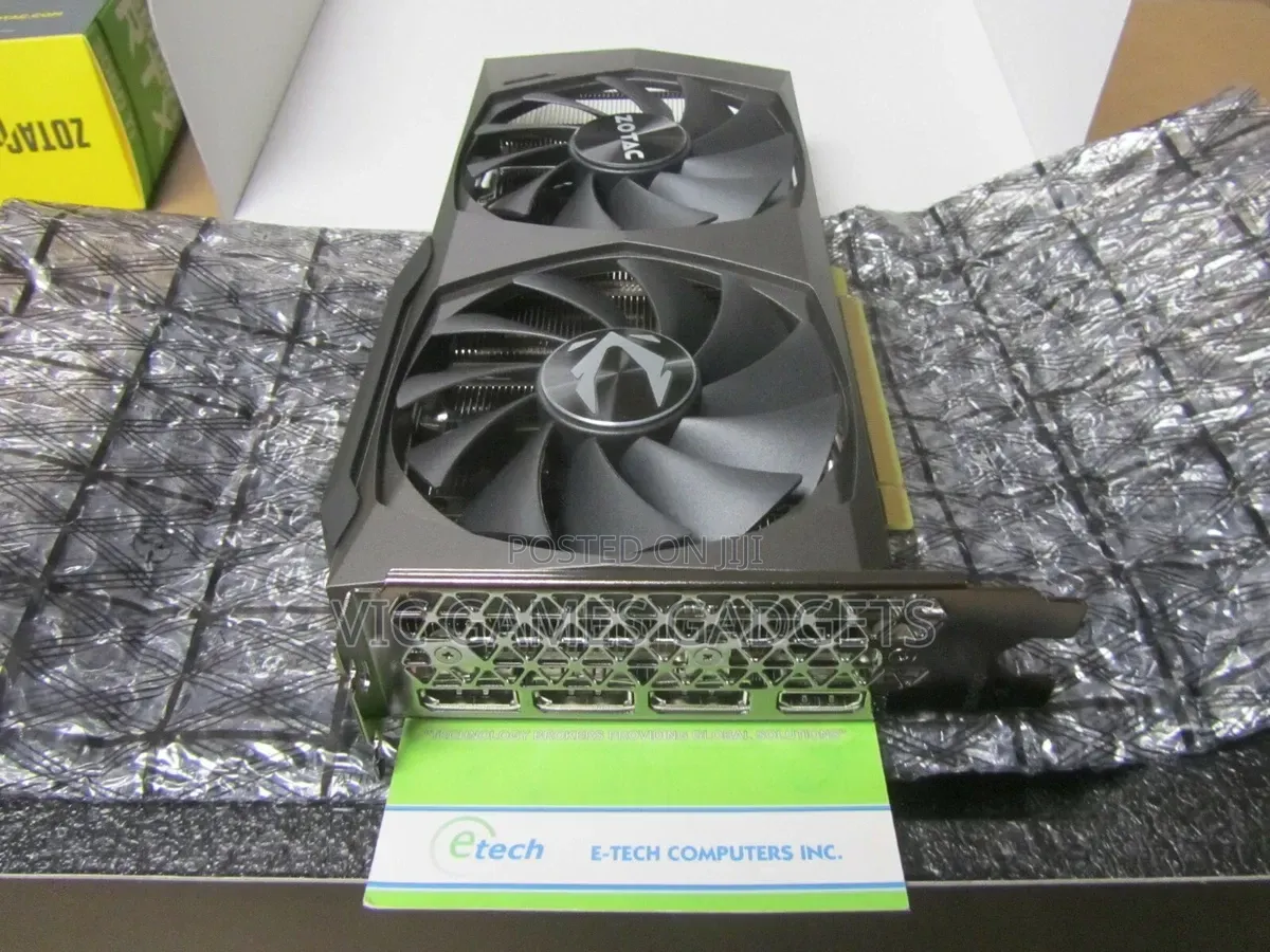 Zotac Gaming Twin Edge RTX 3060ti 8gb Dedicated Nvidia Graphics Card