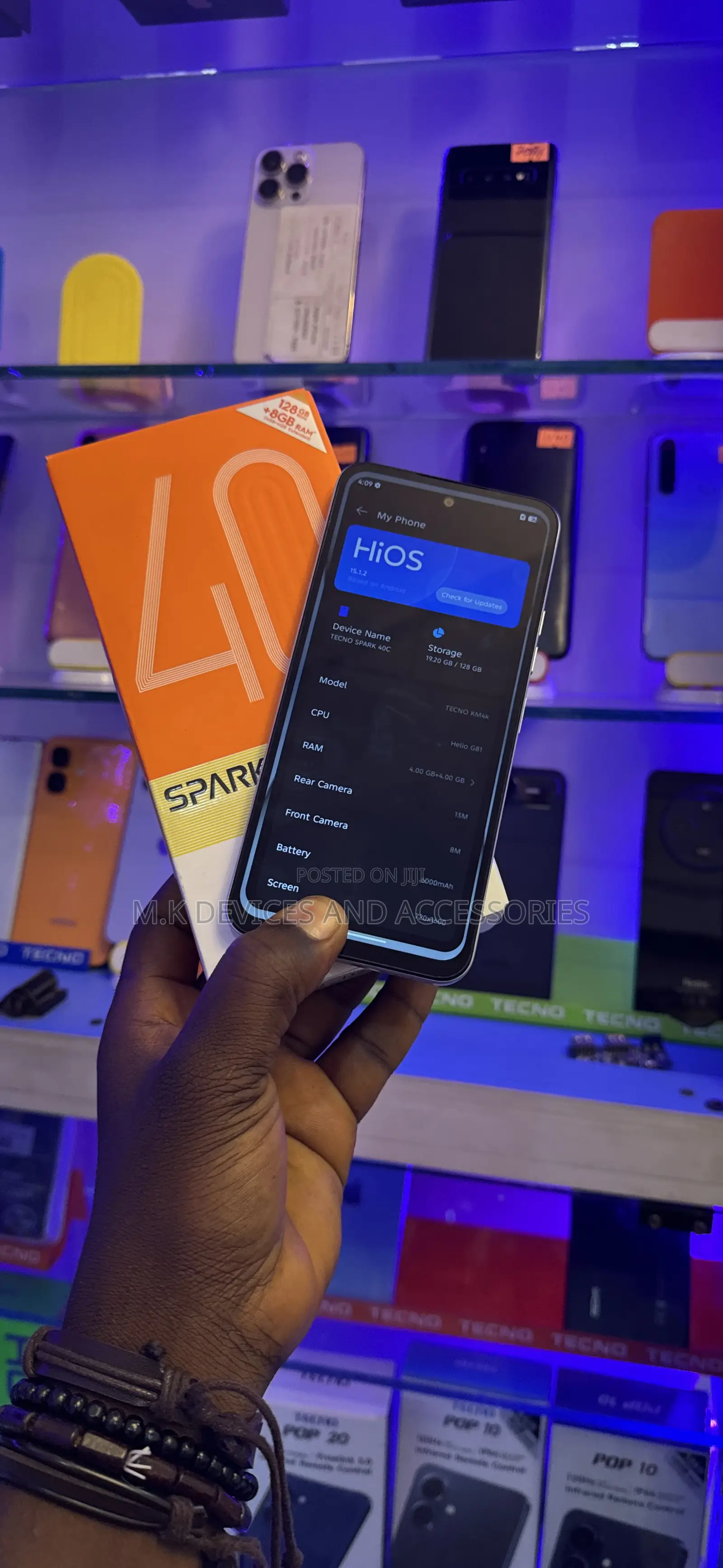 Tecno Spark 40 128 GB White