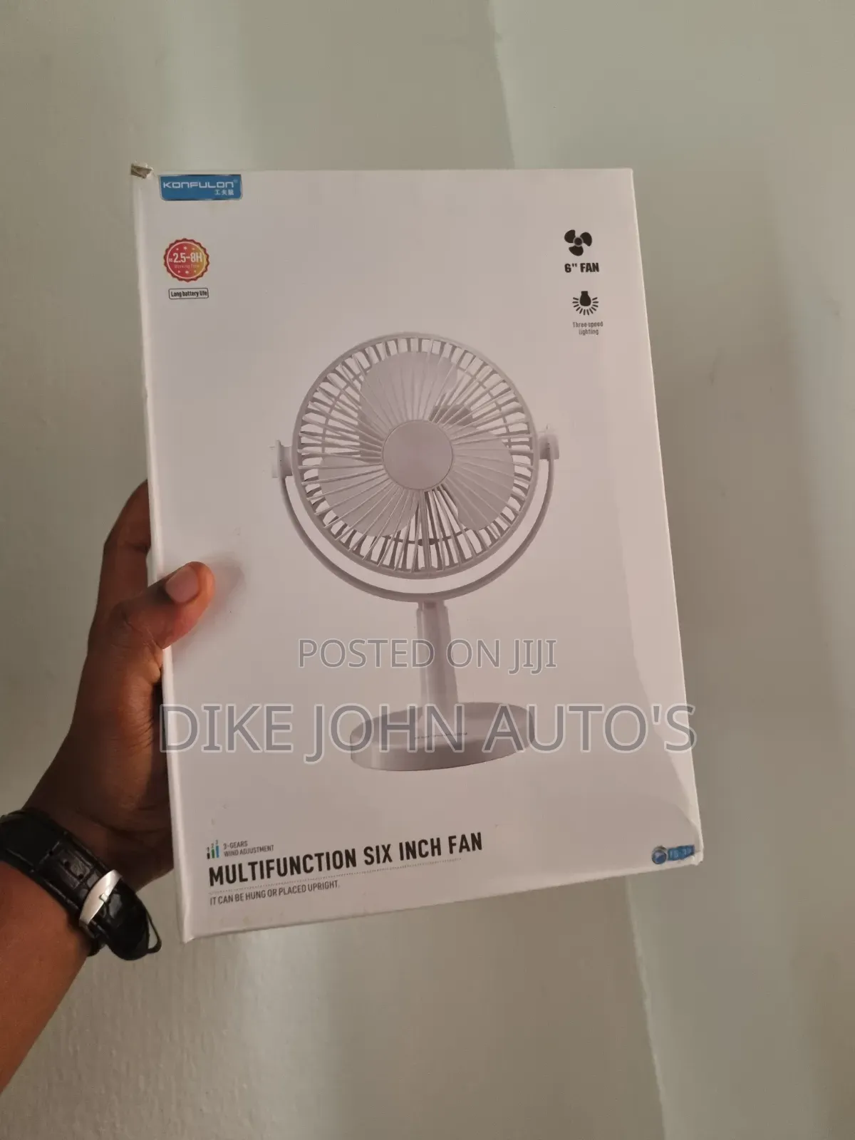 Rechargeable Fan