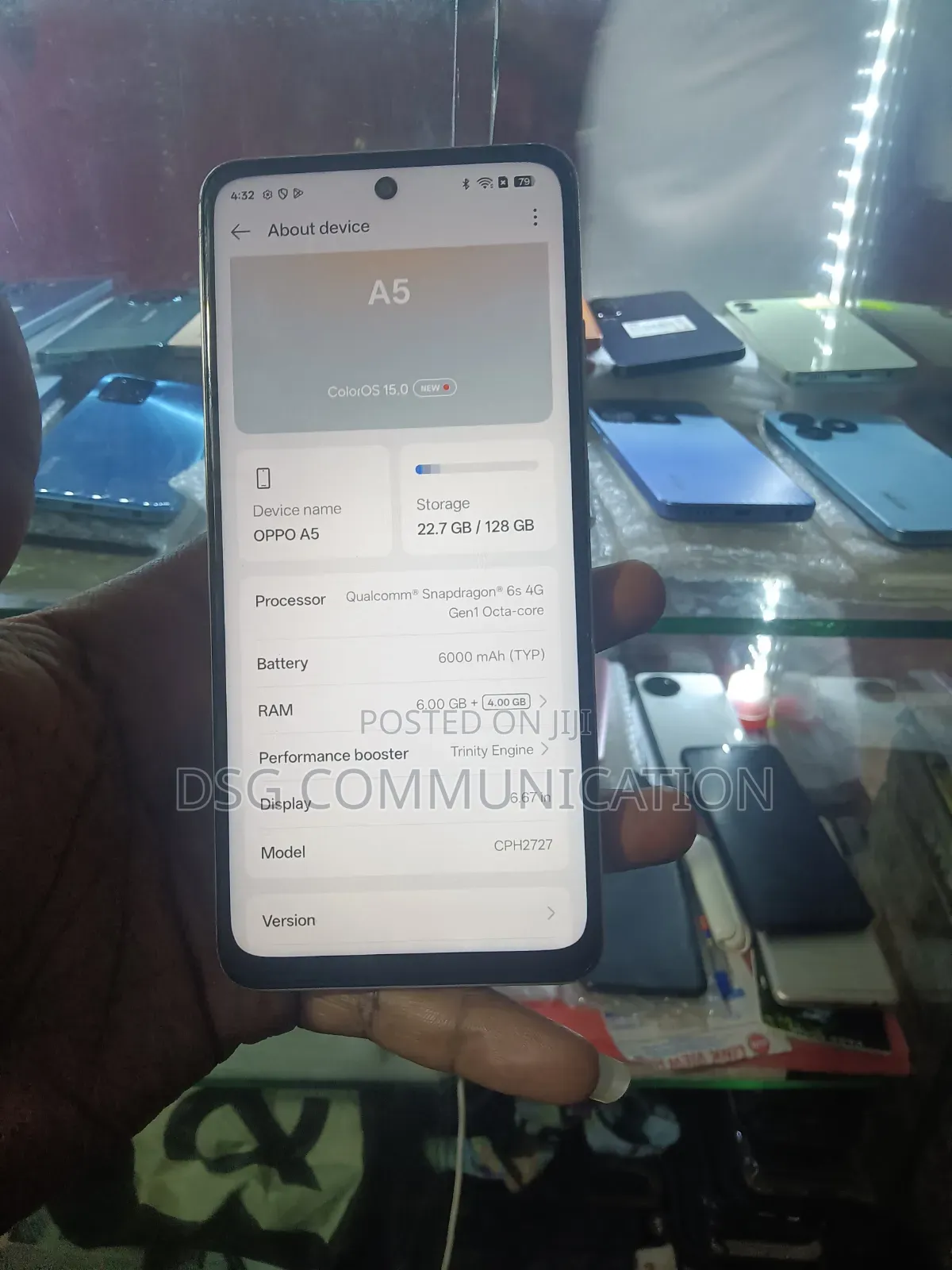 Oppo A5 128 GB Silver