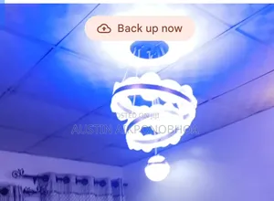 Modern Led Chandelier, All in One Light Colors