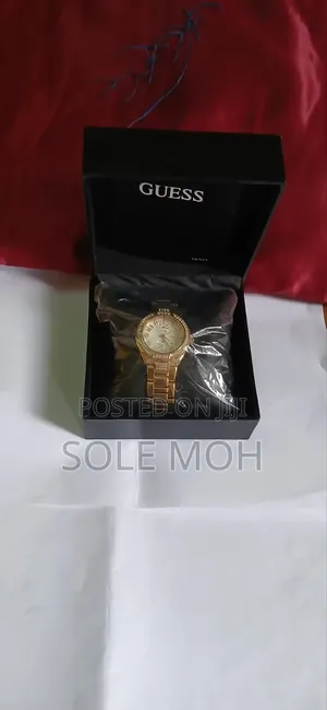 Original Gold Plated Guess Wristwatch From Uk