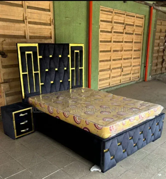 Quality 4.5by6 Upholstery Padded Bedframes