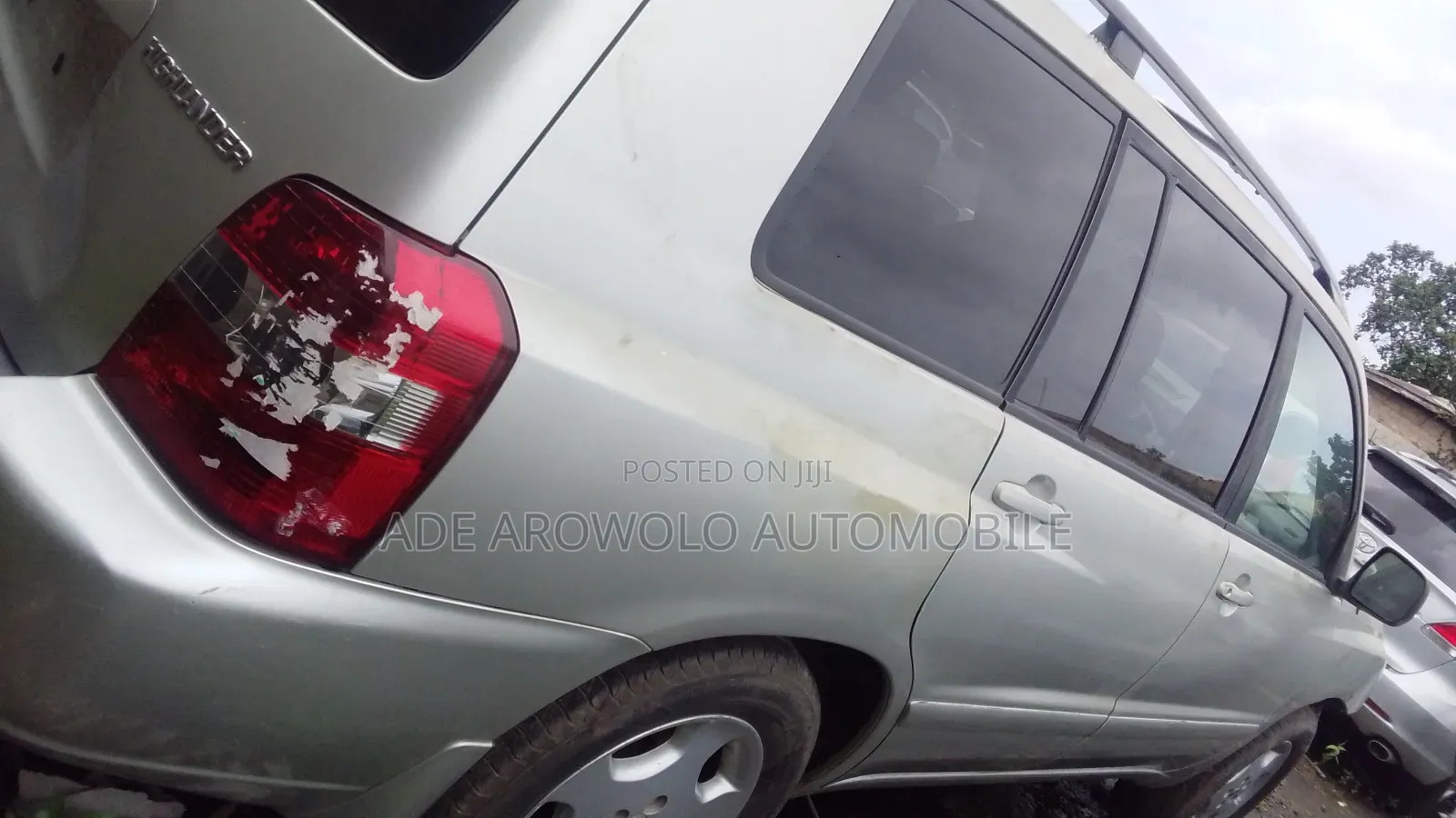 Toyota Highlander 2004 Silver