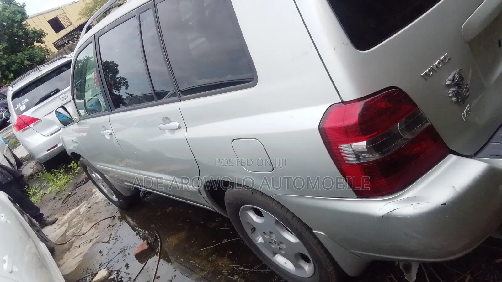 Toyota Highlander 2004 Silver