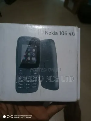 New Nokia 106 Black