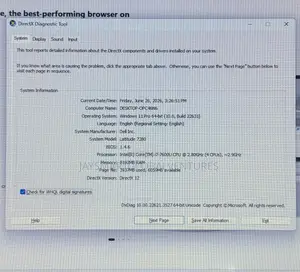 Laptop Dell Latitude 7280 8GB Intel Core i7 SSD 256GB