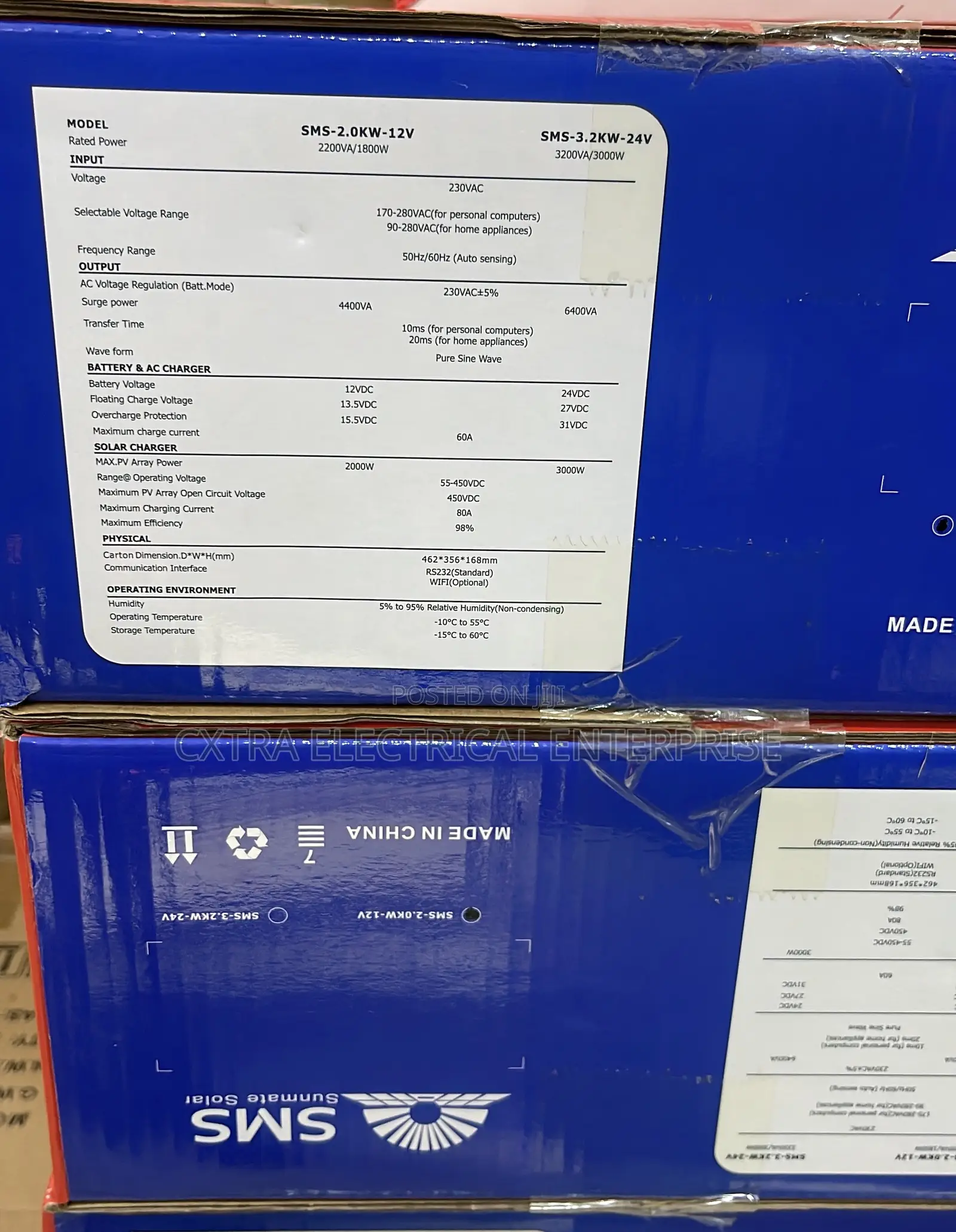 2kva 12v Inverter SMS Hybrid