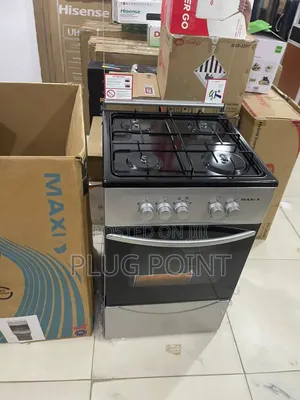 Maxi High Performance 50x50 Gas Cooker – 4 Burners