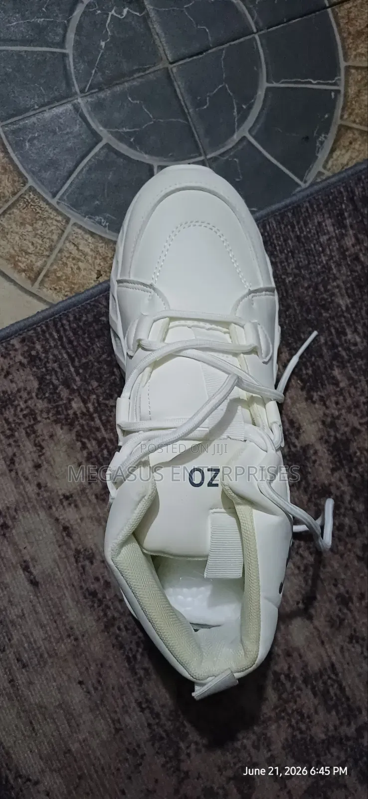 White Sneakers Size 42