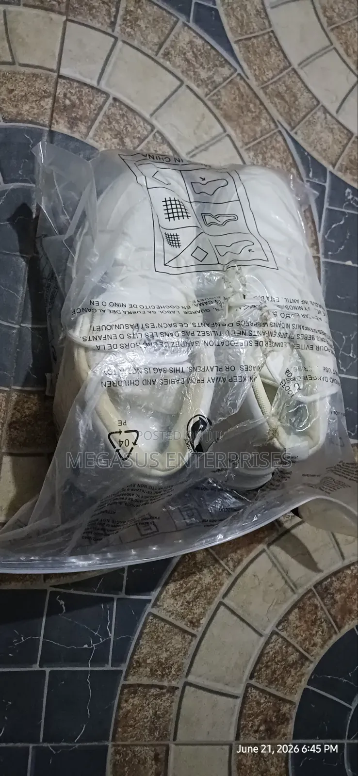 White Sneakers Size 42