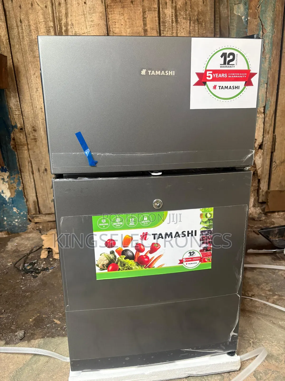 100liter Tamashi Double Door Refrigerator