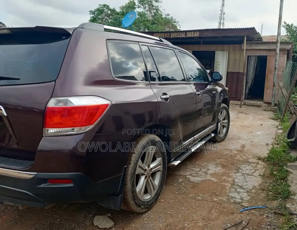Toyota Highlander 2012 Brown