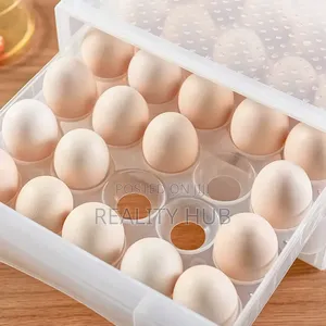 60 Grid Egg Drawer,Large Capacity Egg Holder for Refrigerator.